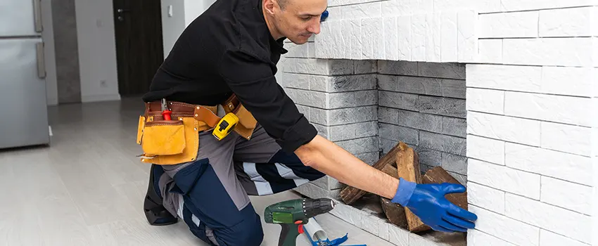 Fireplace Damaged Damper Frame Repair Services in Scaggsville, Maryland