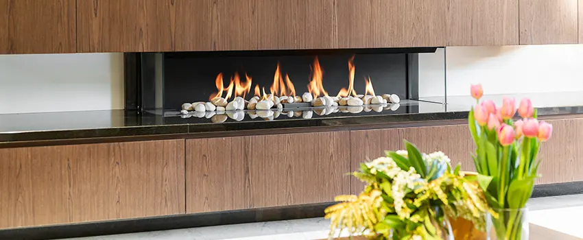 Double-height Fireplace Design Refurbishment in Scaggsville, Maryland